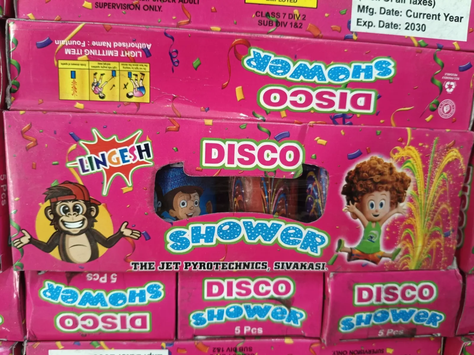 disco shower